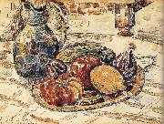 Paul Signac The still life having fruit Spain oil painting artist